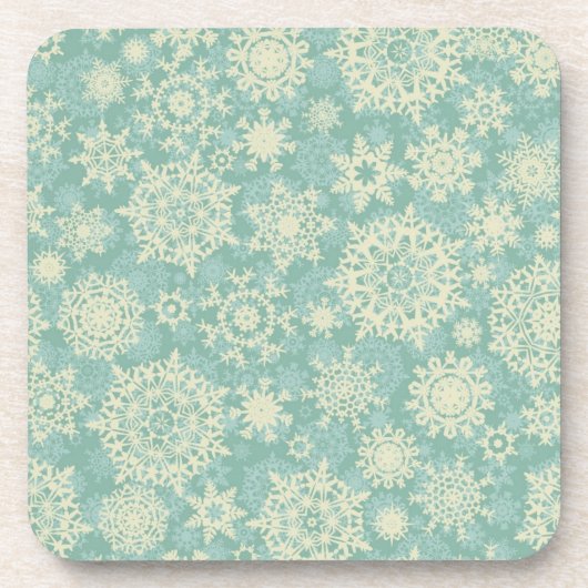 Dessous-de-verre Motif Snowflake (Devant)