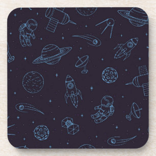 Dessous-de-verre Motif spatial