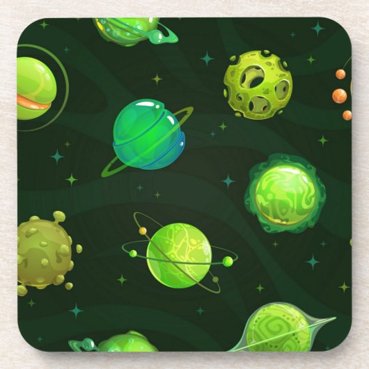 Dessous-de-verre Motif spatial (Devant)