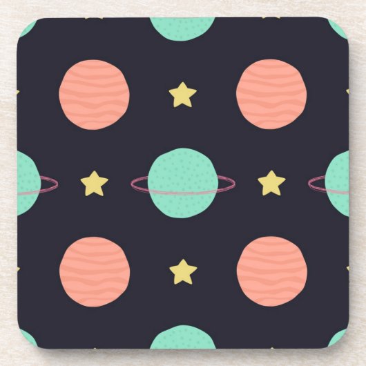 Dessous-de-verre Motif spatial (Devant)