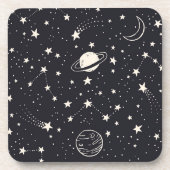 Dessous-de-verre Motif Stars & Planètes (Devant)