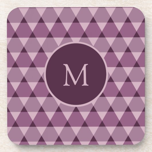 Dessous-de-verre Motif triangles (Devant)