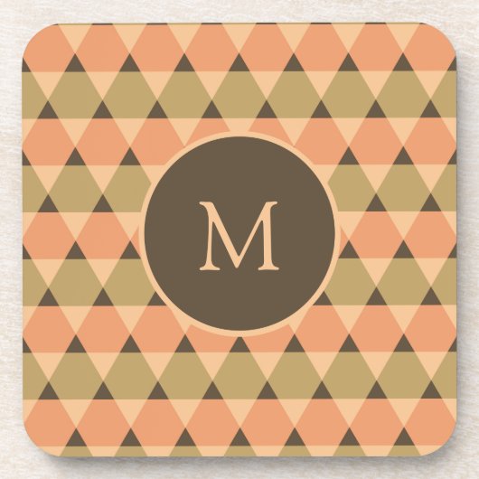 Dessous-de-verre Motif triangles (Devant)