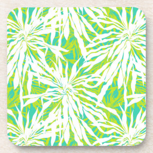 Dessous-de-verre Motif tropical de palmettes