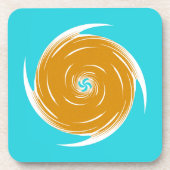 Dessous-de-verre Motif Twirl du sud-ouest (Devant)