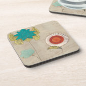 Dessous-de-verre Motifs pétaux I (Côté gauche)