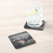 Dessous-de-verre Motivation de conditionnement physique et de muscu (Côté Droit)