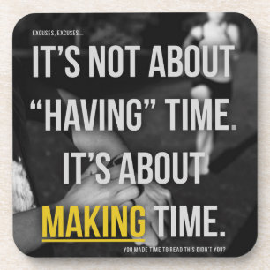 Dessous-de-verre Motivation de conditionnement physique et de muscu