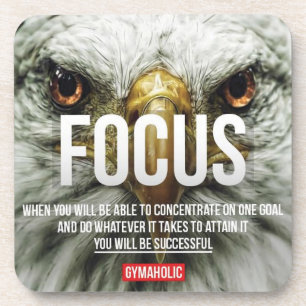 Dessous-de-verre Motivation de conditionnement physique et de muscu