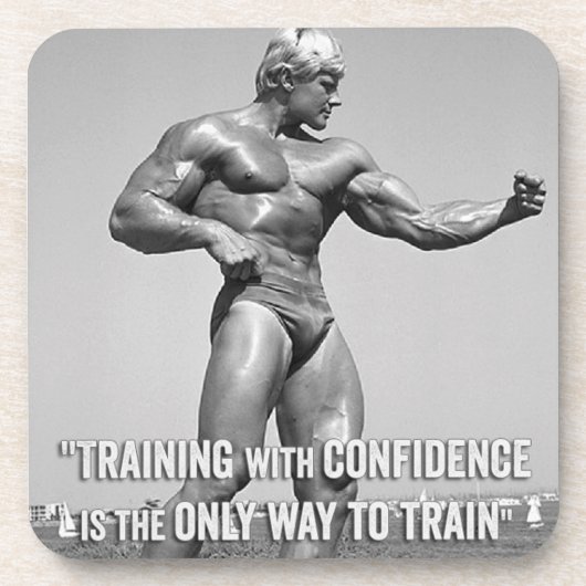 Dessous-de-verre Motivation de conditionnement physique et de muscu (Devant)