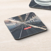 Dessous-de-verre Motivation de conditionnement physique et de muscu (Côté gauche)