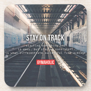 Dessous-de-verre Motivation de conditionnement physique et de muscu