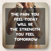 Dessous-de-verre Motivation gym (Devant)