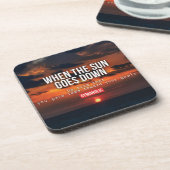 Dessous-de-verre Motivation gym (Côté gauche)