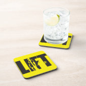 Dessous-de-verre Motivation "Poids levant" - LIFT (Côté Droit)