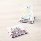 Dessous-de-verre motiver rester fort (Côté Droit)