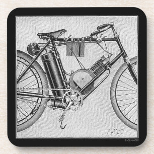 Dessous-de-verre Moto de Bouilly, 1895