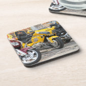 Dessous-de-verre Motos de luxe (Côté gauche)