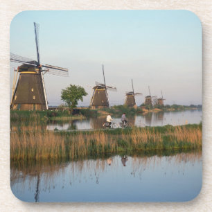 Dessous-de-verre Moulins à vent, Kinderdijk, Pays-Bas