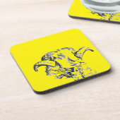 Dessous-de-verre Mouton bélier funky mignon (Côté gauche)