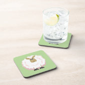 Dessous-de-verre Mouton blanc souple (Côté Droit)