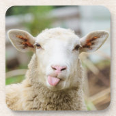 Dessous-de-verre Mouton montrer langue (Devant)