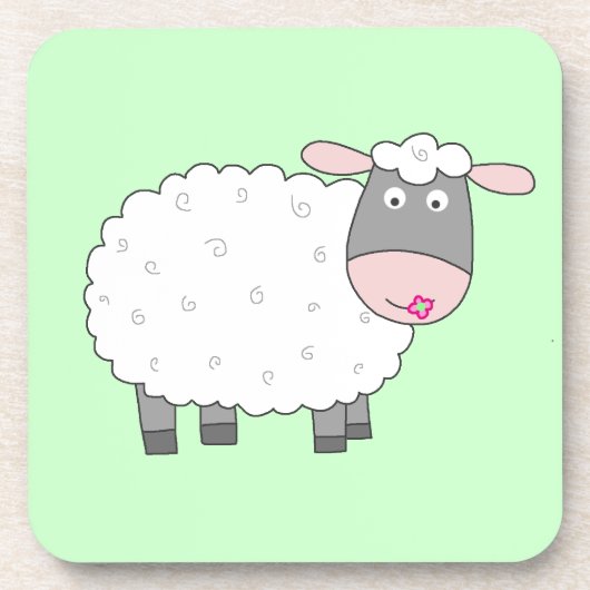 Dessous-de-verre Moutons de marguerite (Devant)
