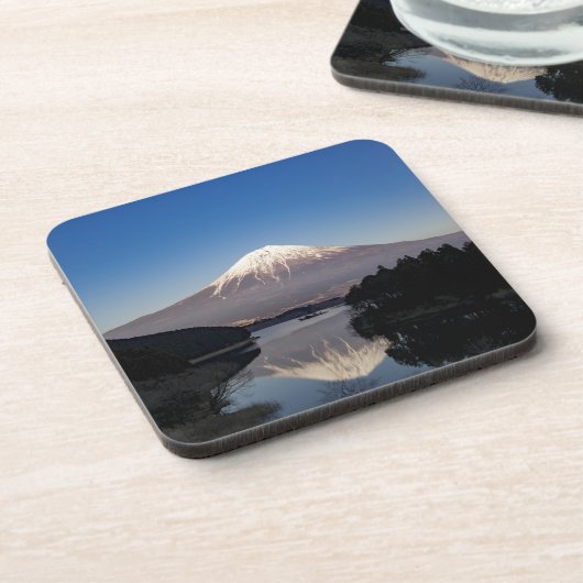 Dessous-de-verre Mt Fuji Lake Reflection (Côté gauche)
