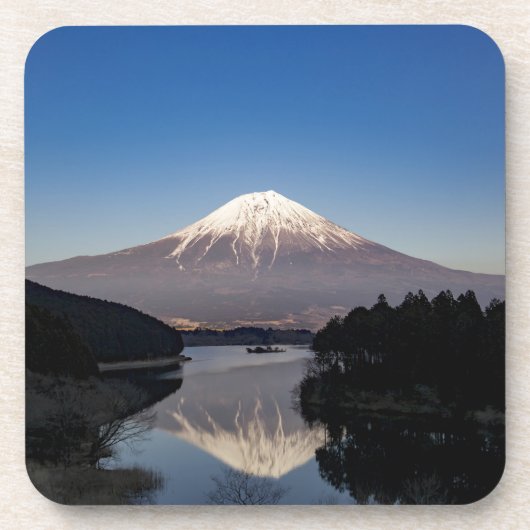 Dessous-de-verre Mt Fuji Lake Reflection (Devant)