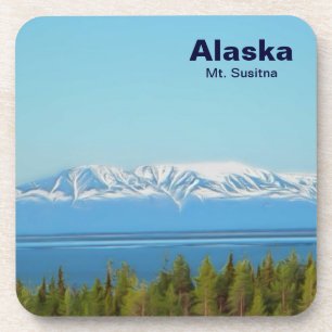 Dessous-de-verre Mt. Susitna