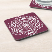 Dessous-de-verre Mulberry Mandala (Côté gauche)