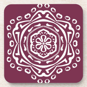 Dessous-de-verre Mulberry Mandala
