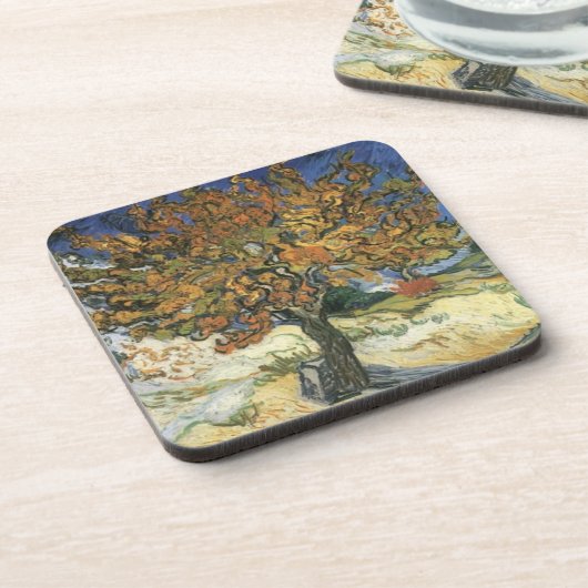 Dessous-de-verre Mulberry Tree par van Gogh (Côté gauche)