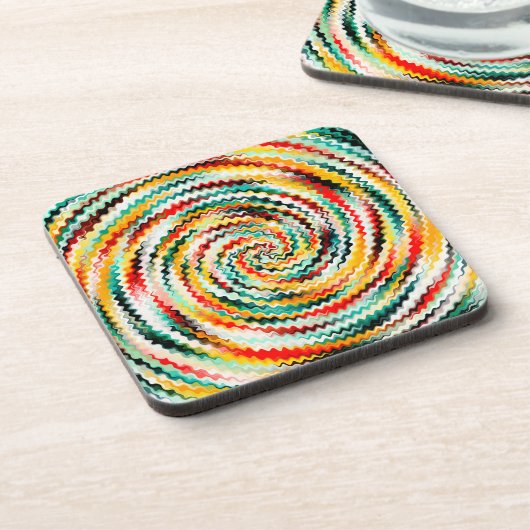 Dessous-de-verre Multicolore (Côté gauche)