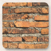 Dessous-de-verre Mur en briques antique (Devant)