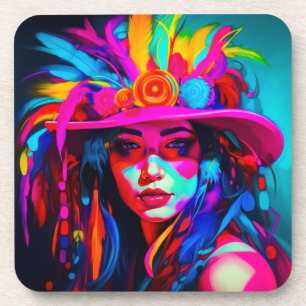 Dessous-de-verre Muse vibrante