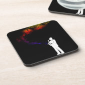 Dessous-de-verre Musicien de jazz (Côté gauche)