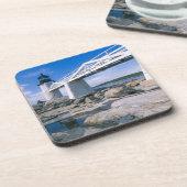 Dessous-de-verre NA, USA, Maine, Port Clyde.  Point Marshall (Côté gauche)