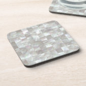 Dessous-de-verre Nacre. (Côté gauche)