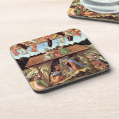 Dessous-de-verre Naissance du Christ par Botticelli, Nativité de No (Côté gauche)