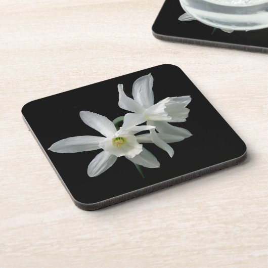 Dessous-de-verre Narcisse blanc (Côté gauche)