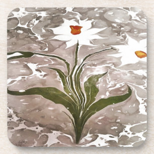 Dessous-de-verre Narcisse Sur Marbre