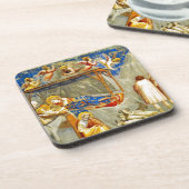 Dessous-de-verre Nativité Naissance de Jésus (Côté gauche)