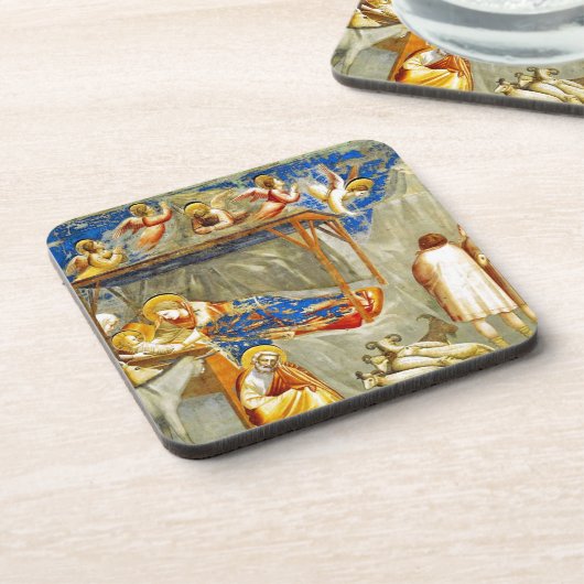 Dessous-de-verre Nativité Naissance de Jésus (Côté gauche)