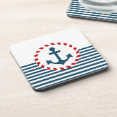Dessous-de-verre Nautical design (Côté gauche)
