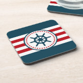 Dessous-de-verre Nautical design (Côté gauche)