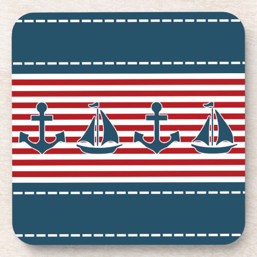 Dessous-de-verre Nautical design (Devant)