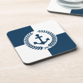 Dessous-de-verre Nautical themed design (Côté gauche)