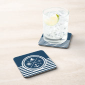 Dessous-de-verre Nautical themed design (Côté Droit)