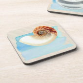 Dessous-de-verre Nautilus Coquillage et sable (Côté gauche)